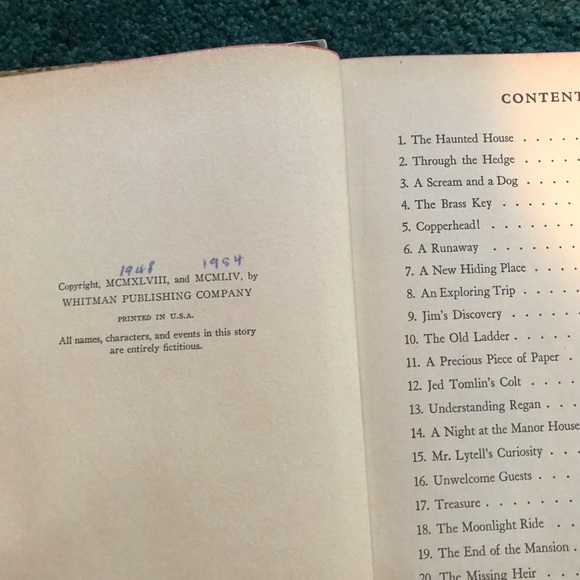 Vintage 1950’s Trixie Beldon and the Secret of the Mansion by Julie Campbell - Picture 9 of 16